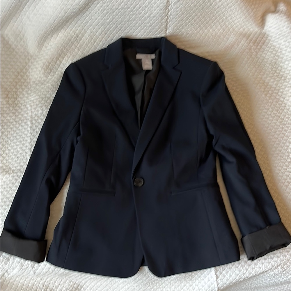 Navy Blue Women's Blazer
